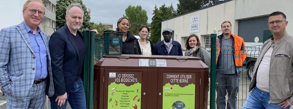 Collecte biodéchets - Point d'apport volontaire